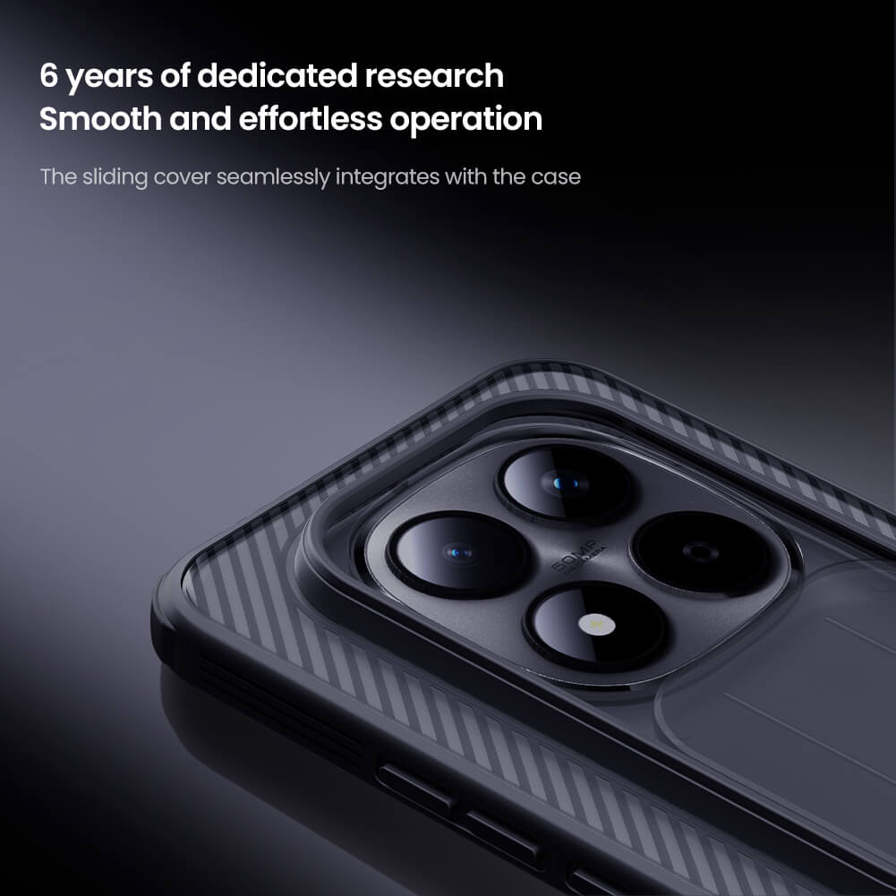 Чехол-крышка NILLKIN для Xiaomi Redmi Note 15 Pro Plus (Redmi Note 15 Pro+) (Chinese version) (серия CamShield Pro Clear version)